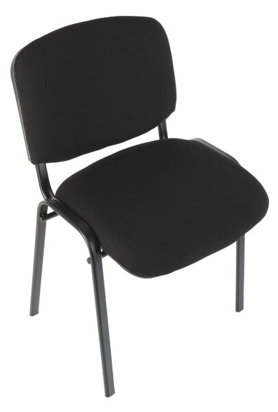 Viva N konferencia szék, fekete lábak, fekete