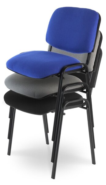Viva N konferencia szék, fekete lábak, fekete