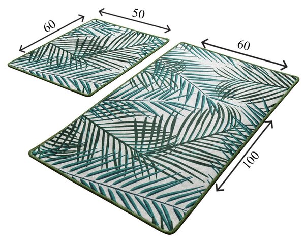 Botany fürdőszobaszőnyeg, 50×60 cm