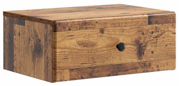 Fali éjjeli szekrény Antik Fa 49 x 34,5 x 20 cm Szerelt Fa