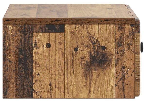 Fali éjjeli szekrény Antik Fa 49 x 34,5 x 20 cm Szerelt Fa