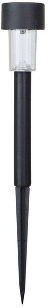Polifach LED-es kerti Napelemes Lámpa 29,5cm (P-001) - fekete