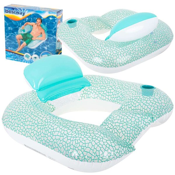 Bestway felfújható Strandfotel 102x94cm (43097) - kék