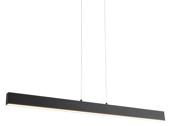 Fekete függőlámpa LED-del, 3 lépésben dimmelhető 2700-4000K-ig dip kapcsolóval - Keane
