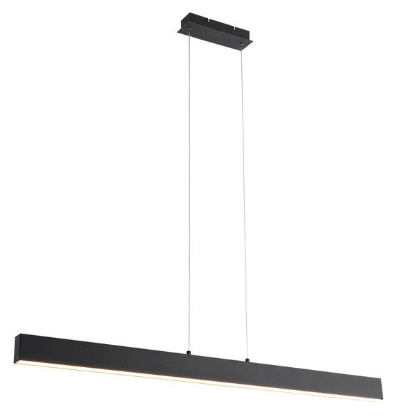 Fekete függőlámpa LED-del, 3 lépésben dimmelhető 2700-4000K-ig dip kapcsolóval - Keane