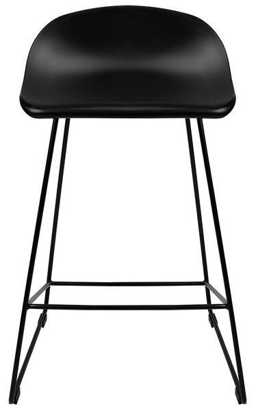 King Home ROLF Polipropilén Bárszék Fekete Modern PC-148A