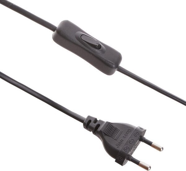 GROOVED mangófa lámpa talp, fekete 25 cm