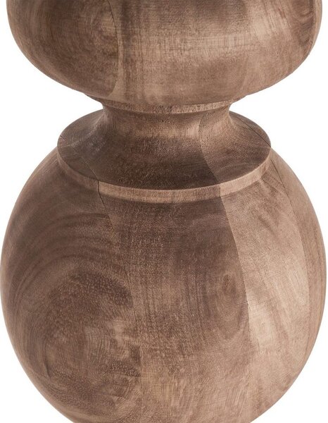 ÉCHECS mangófa lámpa talp, 88 cm magas