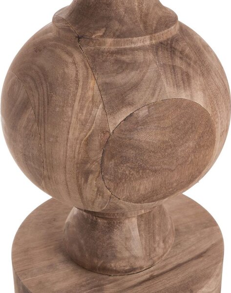 ÉCHECS mangófa lámpa talp, 88 cm magas