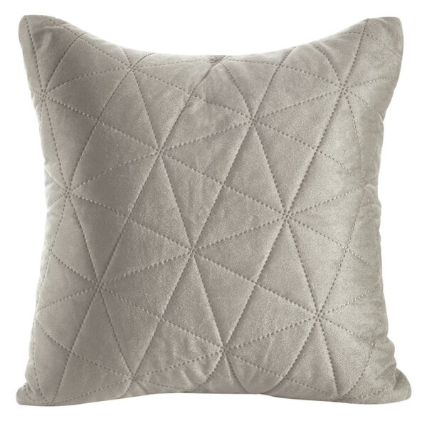 Bársony párnahuzat Luiz3 40x40 cm beige