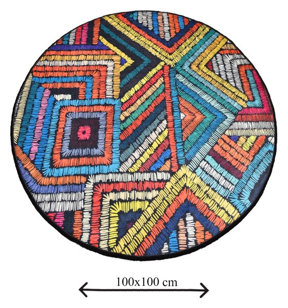 Maglie fürdőszobaszőnyeg, Ø100 cm