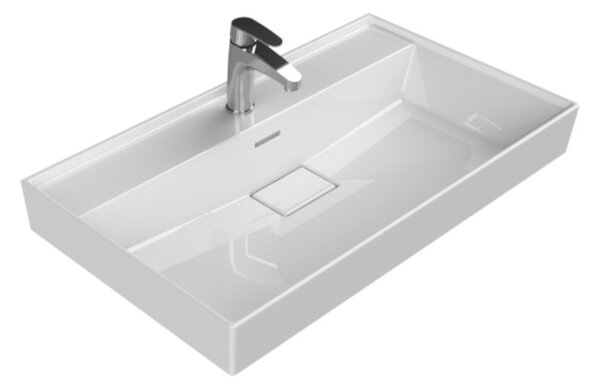 CeraStyle SHARP - porcelán mosdókagyló - 80 x 48 cm