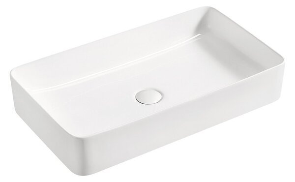 Eros SLIM 2 - PULTRA ültethető - Top Counter - porcelán mosdó - 61 x 35 x 11 cm