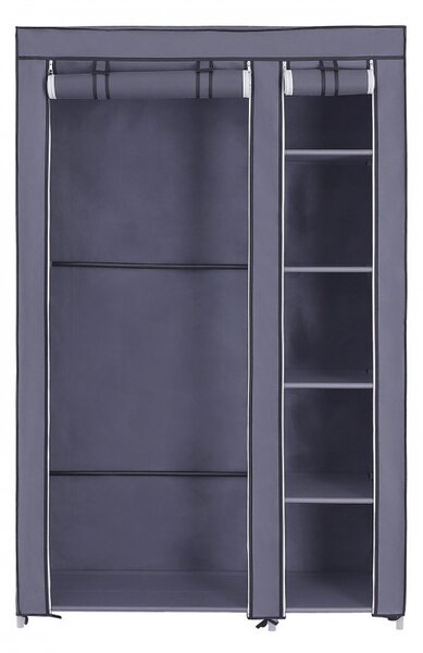 Szövet ruhásszekrény / mobil gardrób - 110 x 175 cm
