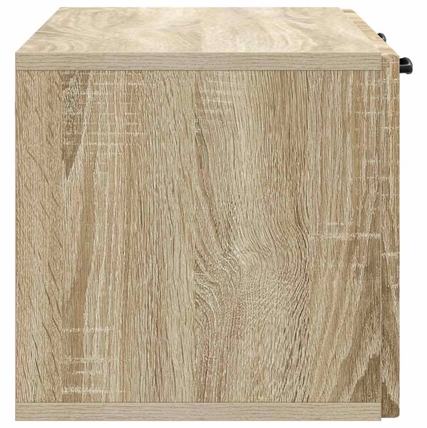 Fali TV szekrény Sonoma Tölgy 78,5 x 31 x 30 cm Szerelt Fa