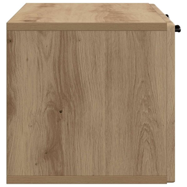 Fali TV szekrény Kézműves Tölgy 78,5 x 31 x 30 cm Szerelt Fa