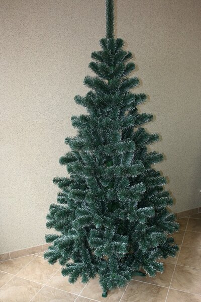 JAKS Lux zöld-fehér mű jegenyefenyő karácsonyfa 150cm