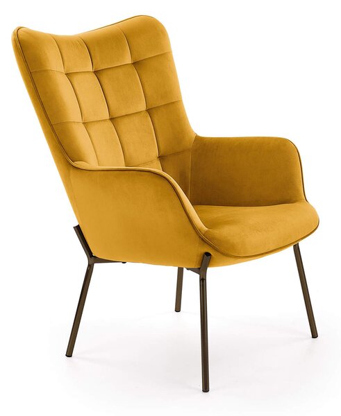 CASTEL fotel - sárga