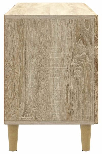 TV szekrény Sonoma Tölgy 99 x 34,5 x 50 cm Szerelt Fa