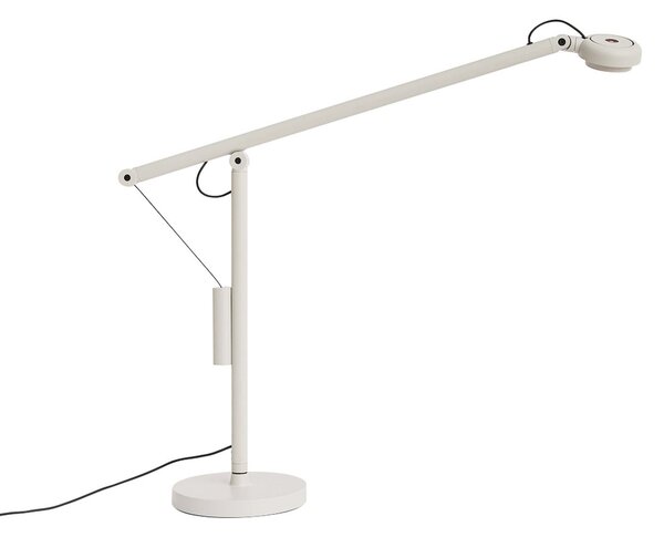 Asztali lámpa HAY, Fifty-Fifty, dimmable, Szürke, Dolgozószoba / iroda, Alumínium, Dizájn
