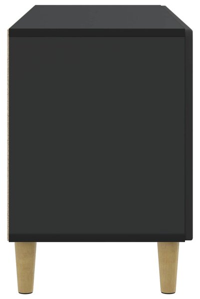 TV szekrény Fekete 99 x 34,5 x 50 cm Szerelt Fa