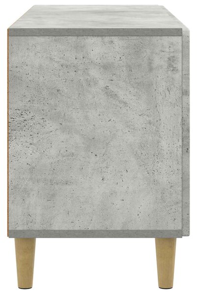 TV szekrény Betonszürke 99 x 34,5 x 50 cm Szerelt Fa