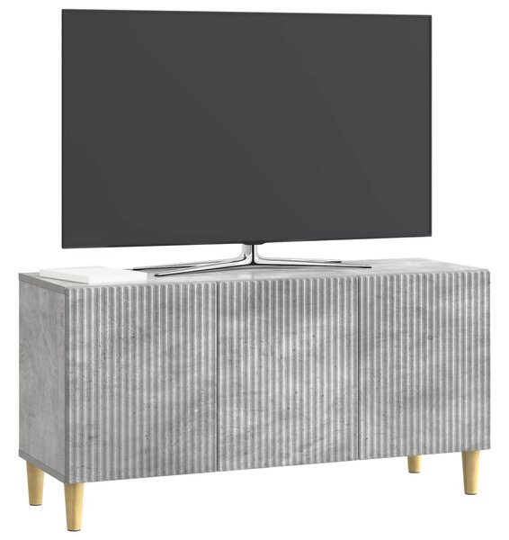 TV szekrény Betonszürke 99 x 34,5 x 50 cm Szerelt Fa