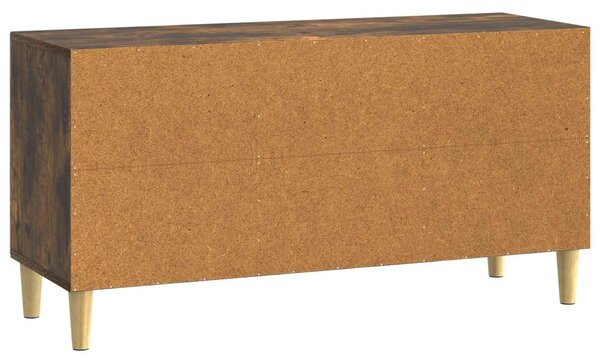 TV szekrény Füstös Tölgy 99 x 34,5 x 50 cm Szerelt Fa
