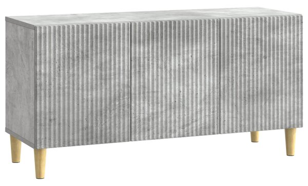 TV szekrény Betonszürke 99 x 34,5 x 50 cm Szerelt Fa