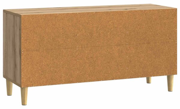 TV szekrény Kézműves Tölgy 99 x 34,5 x 50 cm Szerelt Fa