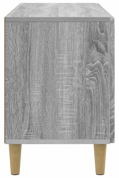 TV szekrény Szürke Sonoma 99 x 34,5 x 50 cm Szerelt Fa