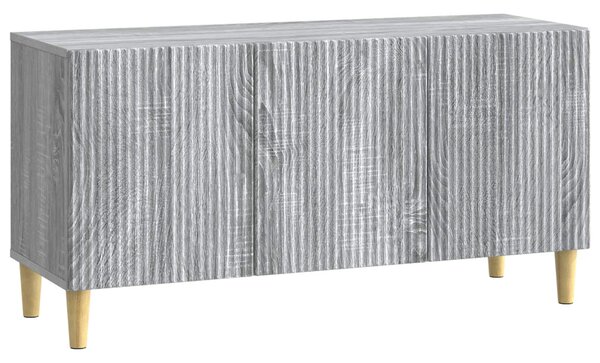 TV szekrény Szürke Sonoma 99 x 34,5 x 50 cm Szerelt Fa