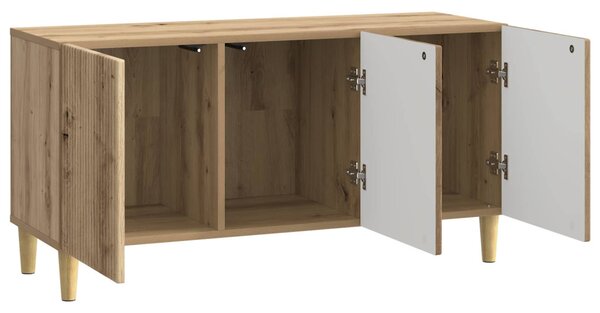 TV szekrény Kézműves Tölgy 99 x 34,5 x 50 cm Szerelt Fa
