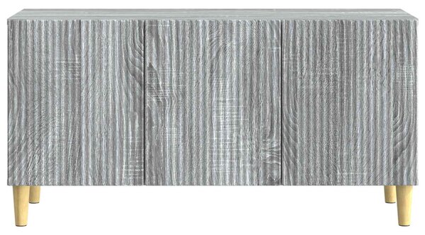 TV szekrény Szürke Sonoma 99 x 34,5 x 50 cm Szerelt Fa