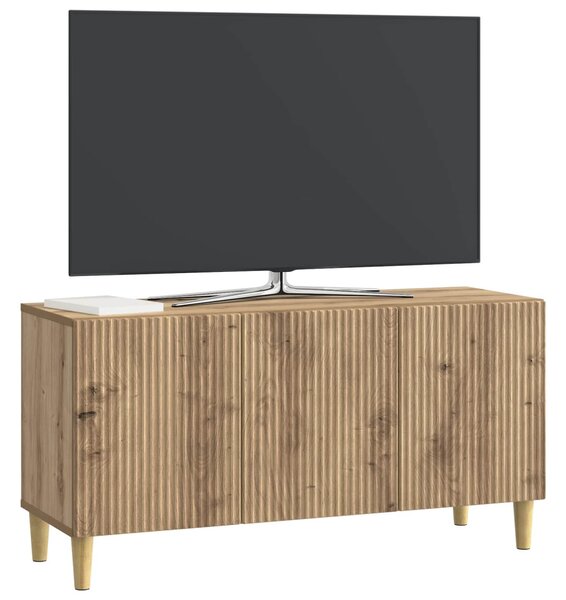 TV szekrény Kézműves Tölgy 99 x 34,5 x 50 cm Szerelt Fa
