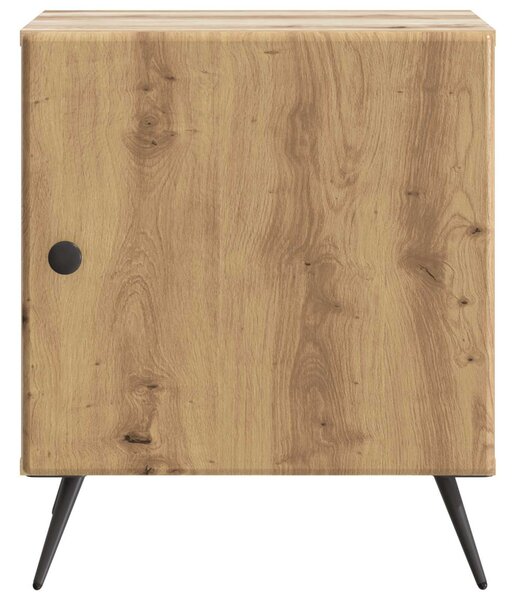 Éjjeliszekrény 2 pcs Kézműves Tölgy 43 x 34,5 x 50 cm