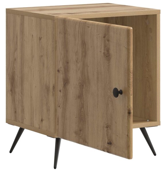 Éjjeliszekrény 2 pcs Kézműves Tölgy 43 x 34,5 x 50 cm