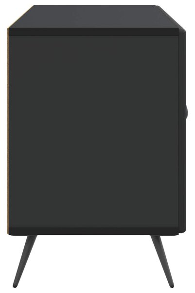TV szekrény Fekete 99 x 34,5 x 50 cm Szerelt Fa