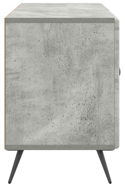 TV szekrény Betonszürke 99 x 34,5 x 50 cm Szerelt Fa