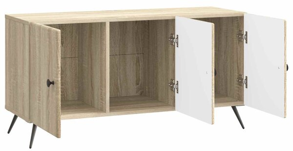 TV szekrény Sonoma Tölgy 99 x 34,5 x 50 cm Szerelt Fa