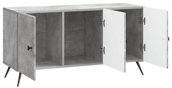 TV szekrény Betonszürke 99 x 34,5 x 50 cm Szerelt Fa
