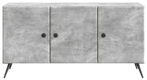 TV szekrény Betonszürke 99 x 34,5 x 50 cm Szerelt Fa