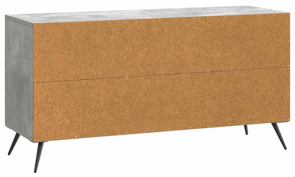 TV szekrény Betonszürke 99 x 34,5 x 50 cm Szerelt Fa