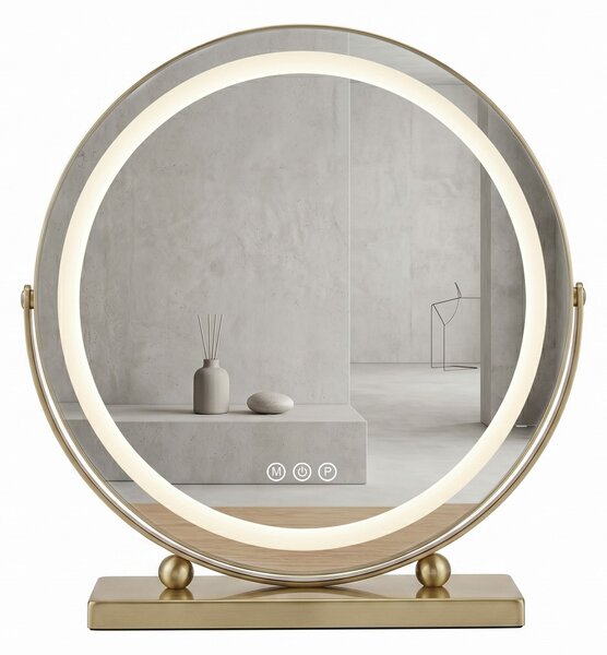 LED Tükör MAKE-UP L.Gold 50 cm