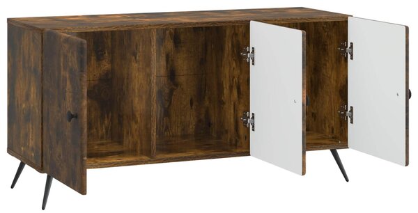 TV szekrény Füstös Tölgy 99 x 34,5 x 50 cm Szerelt Fa