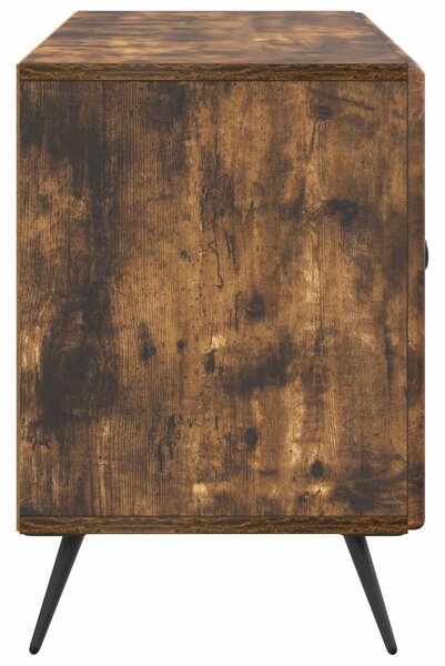 TV szekrény Füstös Tölgy 99 x 34,5 x 50 cm Szerelt Fa