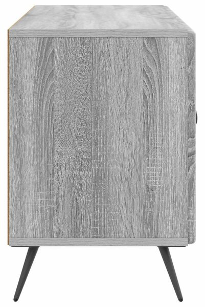 TV szekrény Szürke Sonoma 99 x 34,5 x 50 cm Szerelt Fa