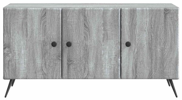 TV szekrény Szürke Sonoma 99 x 34,5 x 50 cm Szerelt Fa