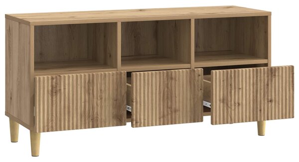 TV szekrény Kézműves Tölgy 102 x 34,5 x 50 cm Szerelt Fa