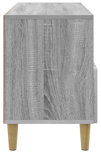 TV szekrény fiókkal Szürke Sonoma 102 x 34,5 x 50 cm Szerelt Fa